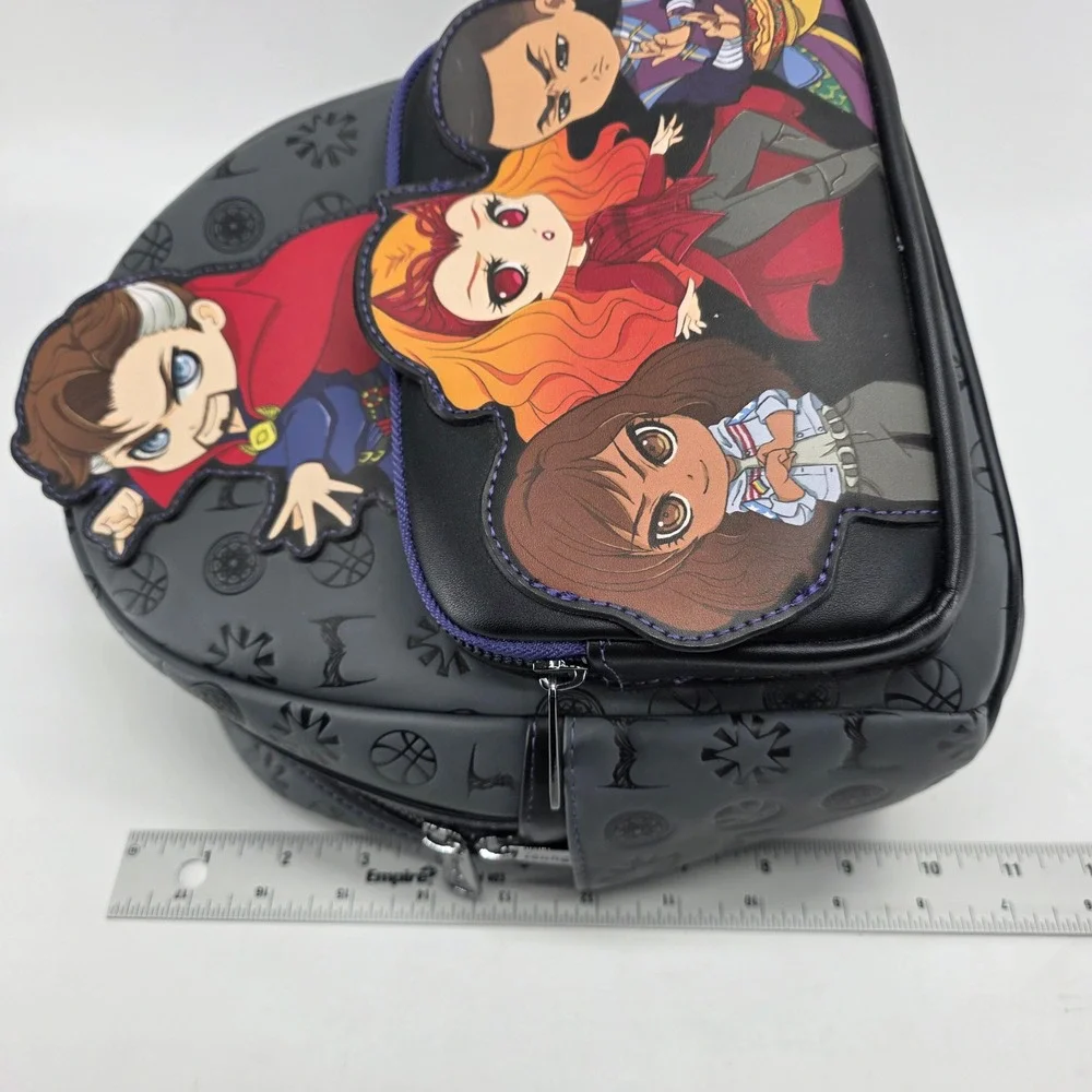 Loungefly Marvel Doctor Strange Multiverse of Madness Mini Backpack Chibi Grey